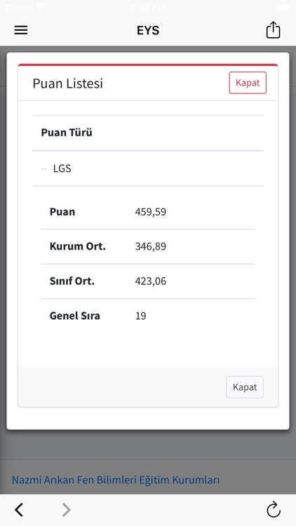 EYS FEN BILIMLERI screenshot-5