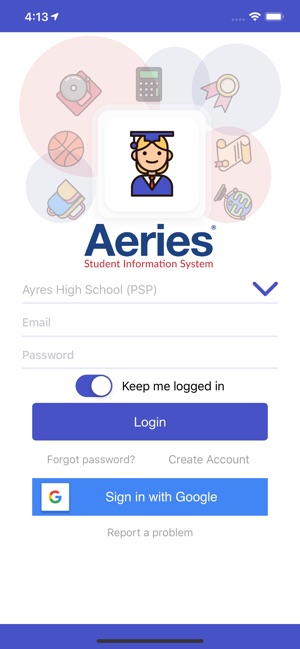 Aeries Mobile Portal on the App Store