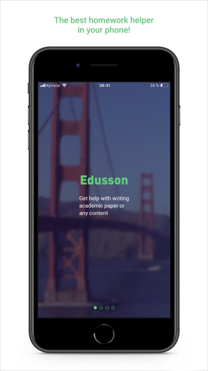 Edusson: homework help online screenshot-0