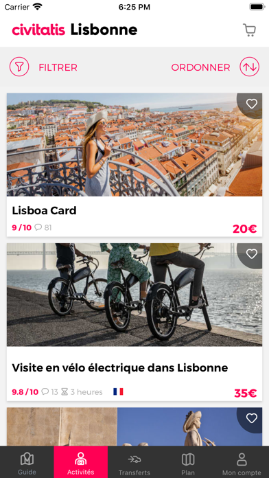 Screenshot #3 pour Guide de Lisbonne Civitatis
