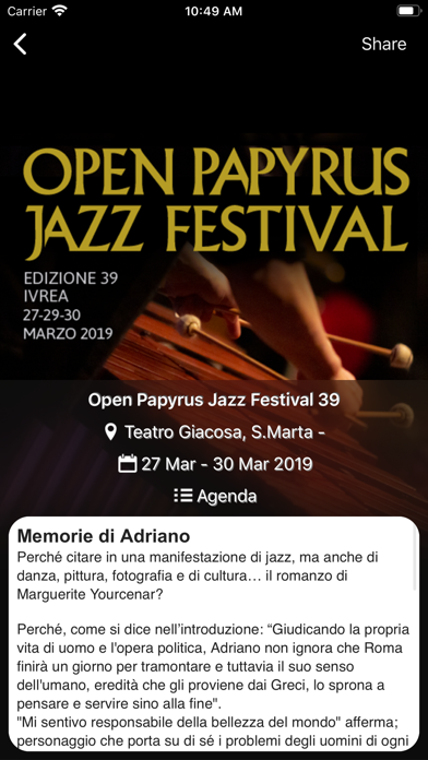 Screenshot #2 pour Ivrea Jazz