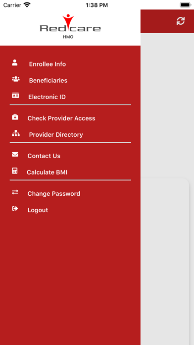RedcareHMO Mobile Screenshot