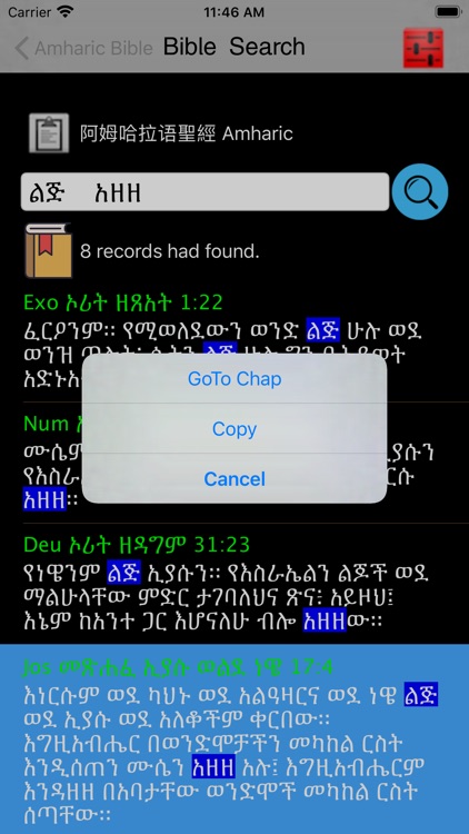 Amharic Audio Bible 阿姆哈拉語圣经 screenshot-4