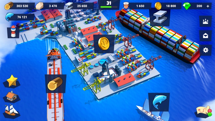 Sea Port: City Ship Tycoon