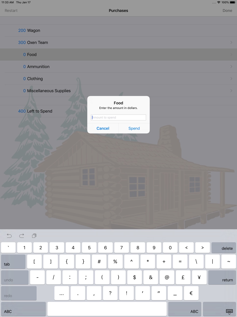 iPad screenshot