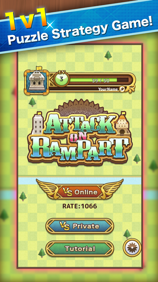 #1. Attack on Rampart (iOS) By: AMGAMES Inc.