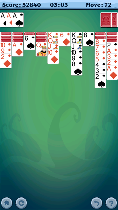 'Spider Solitaire Screenshot