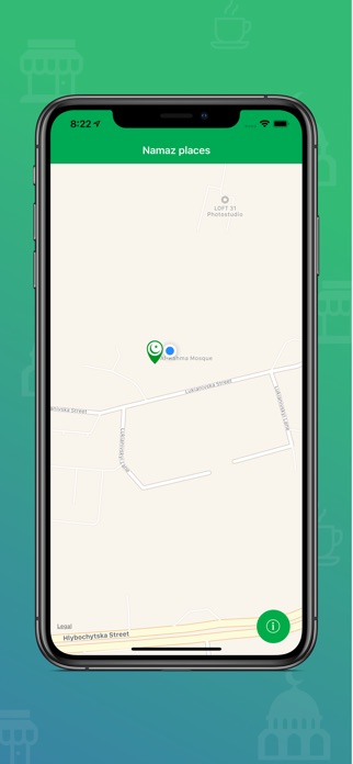 Screenshot of Namaz Places