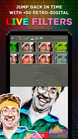 Game screenshot Famicam 64 8BIT Retro Camera apk