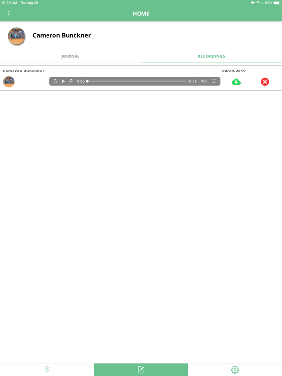 Screenshot #6 pour Blink Tracking