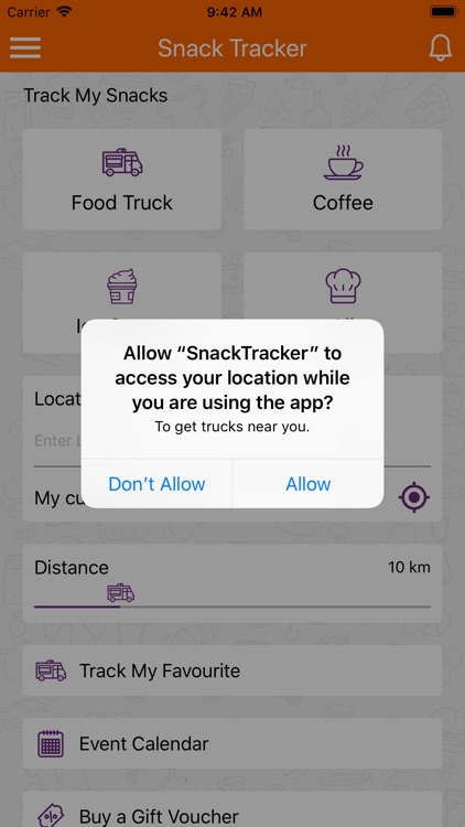 Snack Tracker.