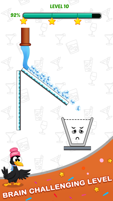 Happy Crow - Happy Glass Game Screenshot