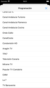 IPTV (M3U8) List Player screenshot