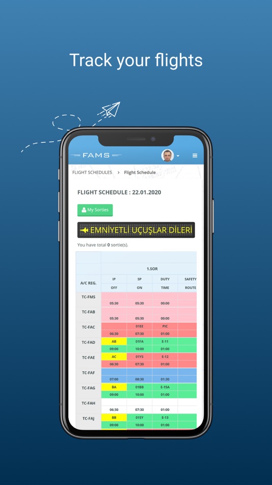 #2. FAMS (iOS) 由: FAMS Bilisim Hizmetleri Limited Sirketi