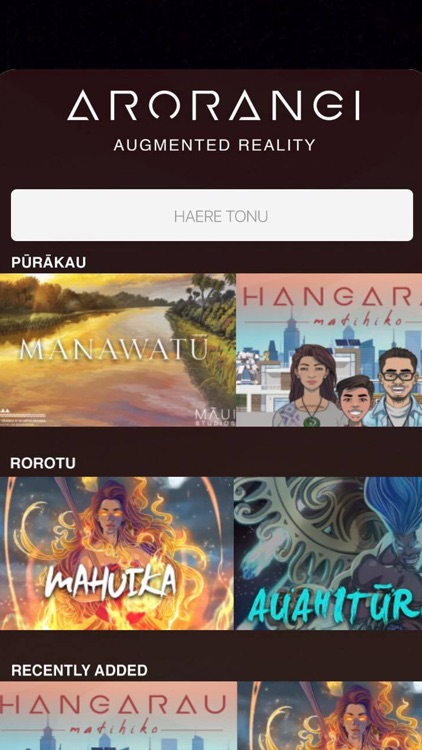 Arorangi – Augmented Reality