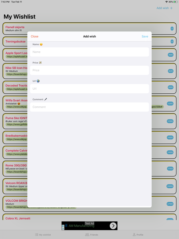 App screenshot