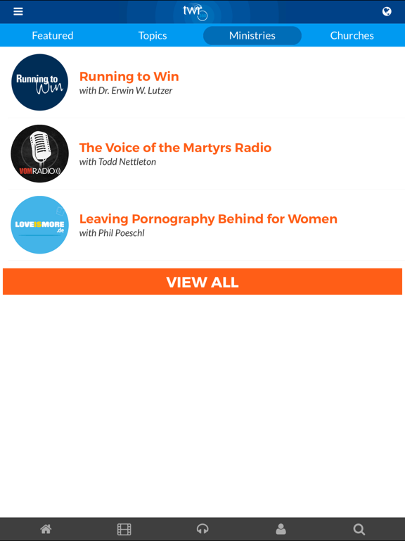 TWR360 iPad screenshot 5 - Lifestyle app