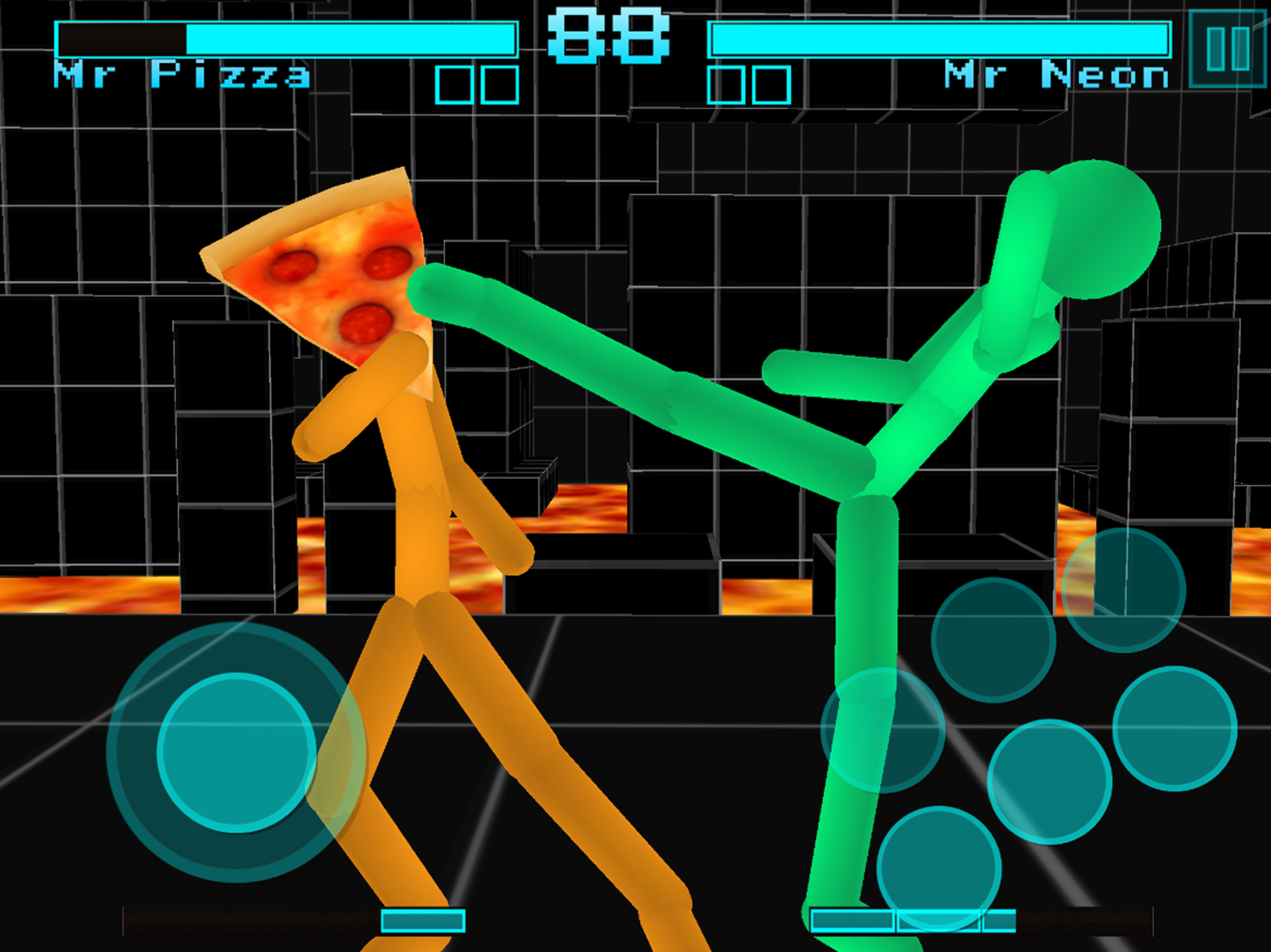 Stickman Fight: Neon Warriors
