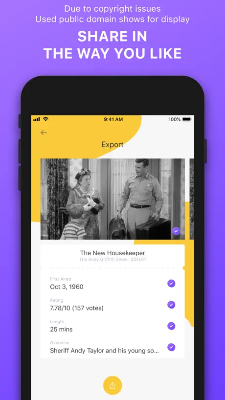 Eastwatch - TV Show Tracker
