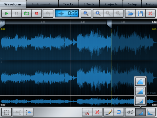 Music Studio Lite iPad app afbeelding 5