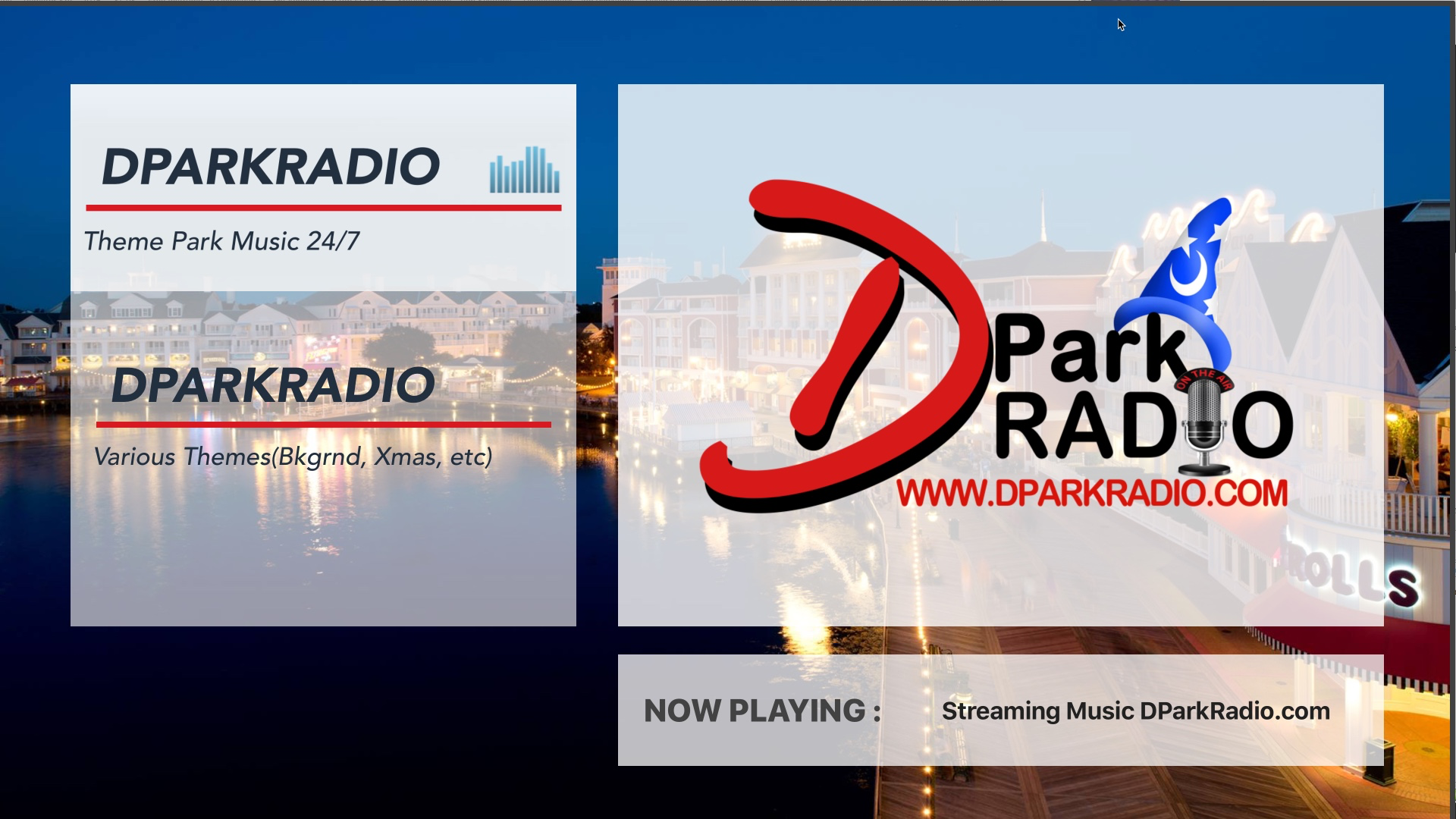DPARKRADIO.COM screenshot 5