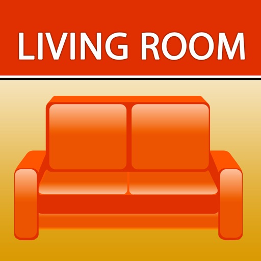 Living rooms. Interiors design icon