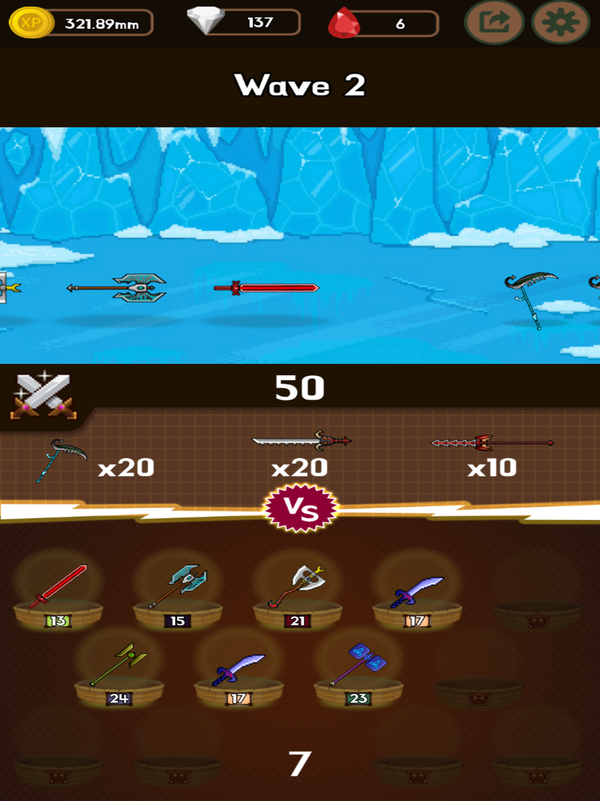 WeaponWar : Idle Merge Weapon screenshot 9