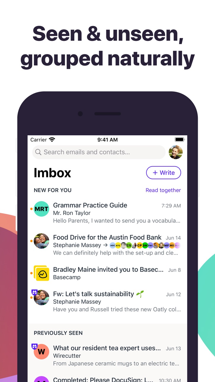 iPhone screenshot