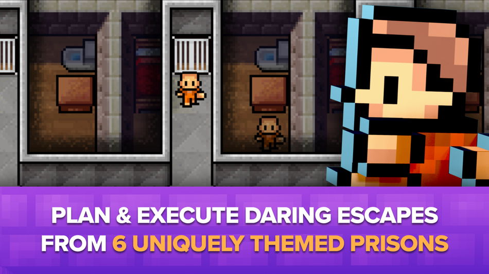 #3. The Escapists: Prison Escape (iOS) Podle: Team17 Digital Limited