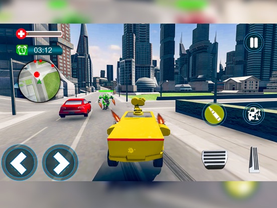 CyberTruck Robot War Games 3D iPad screenshot