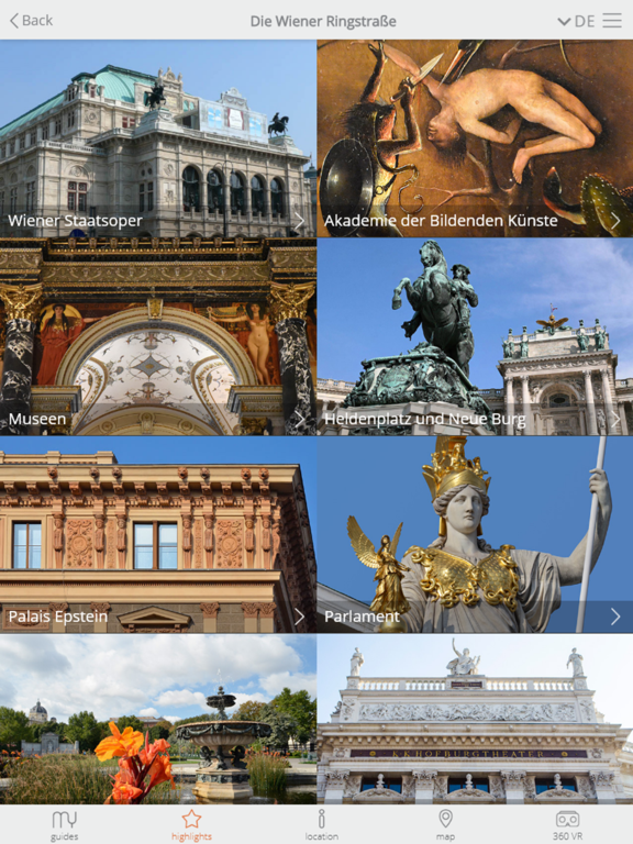 beyondarts Art & Culture Guide iPad screenshot 2 - Travel app