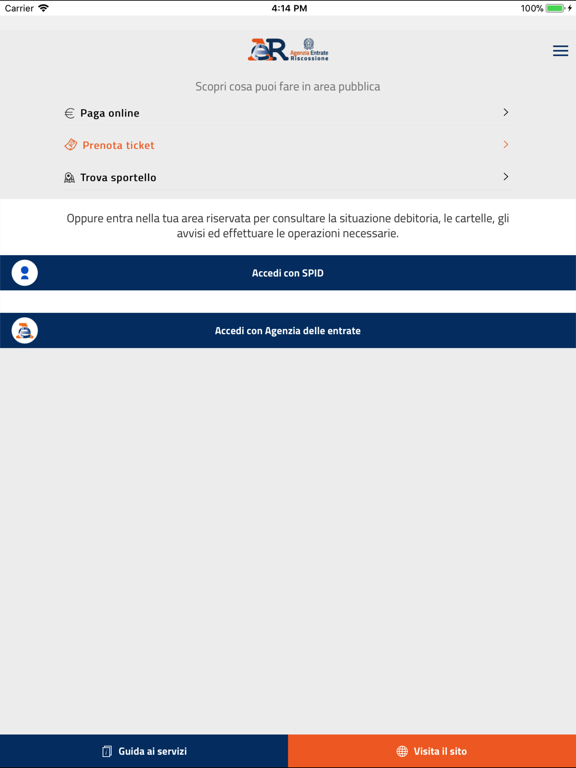 Equiclick iPad screenshot 1