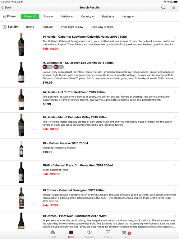 Screenshot #6 pour Best Wine & Spirits 21