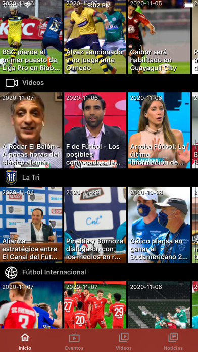 El Canal del Fútbol Screenshot