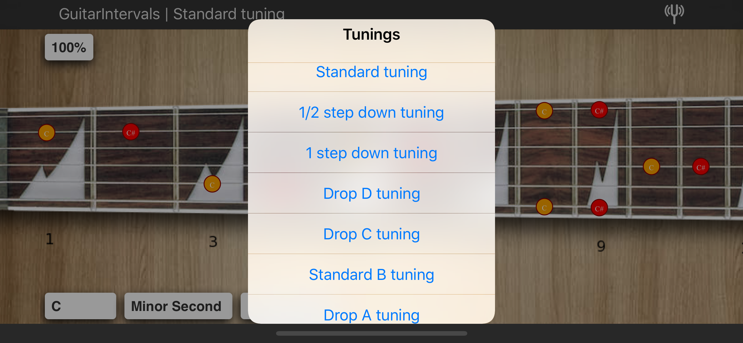 Guitar Intervals Pro screenshot 2