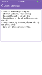 Tiếng Anh Lớp 3 screenshot