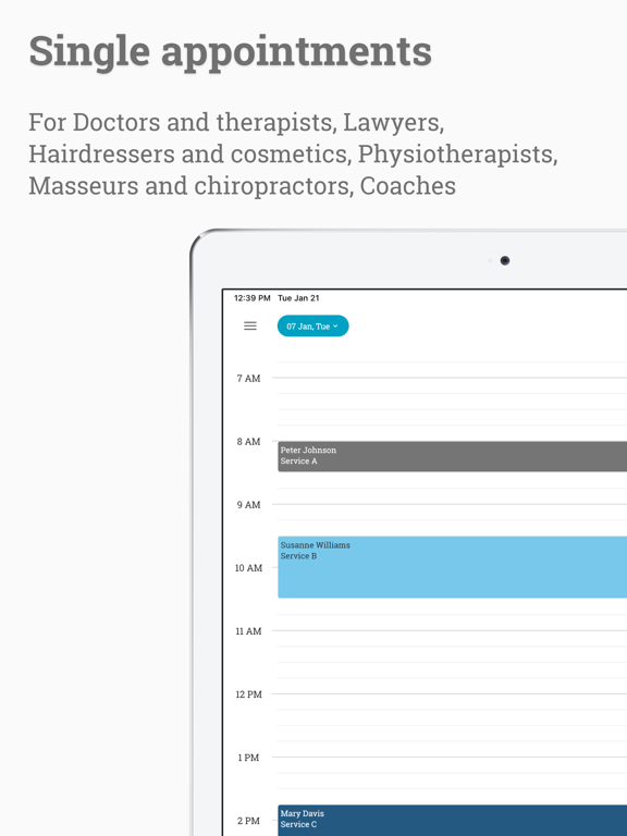Screenshot #6 pour booked4.us admin