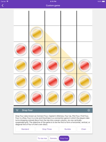 Tic Tac Toe Collection iPad screenshot