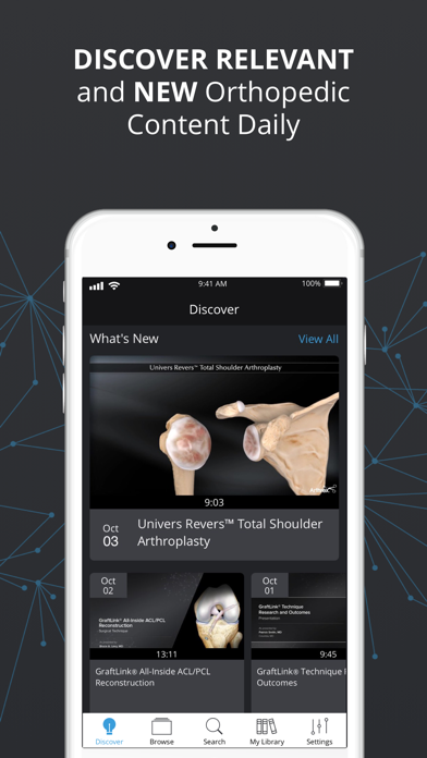 Arthrex Surgeon App Screenshot