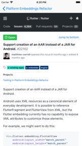 Project Viewer for GitHub screenshot