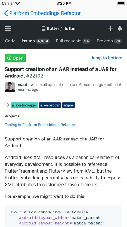 Project Viewer for GitHub screenshot-6