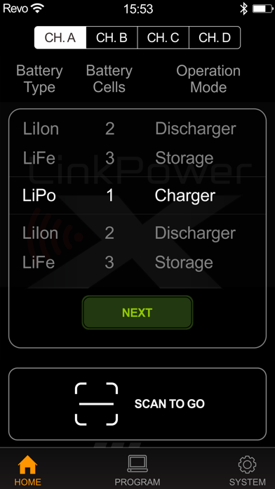 Hitec LinkPower X Screenshot