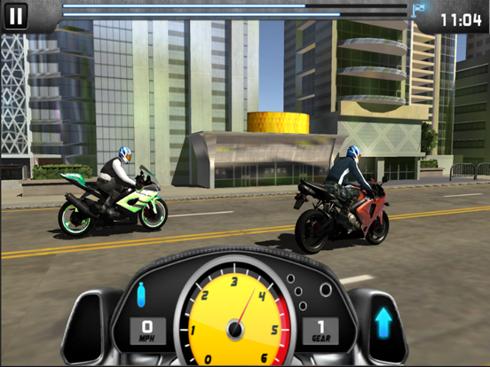 Screenshot #5 pour Moto Drag Racing
