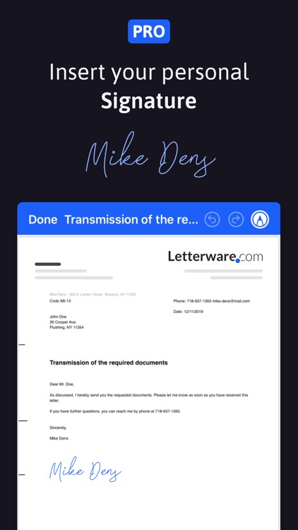 EasyLetter - Send letters screenshot-3