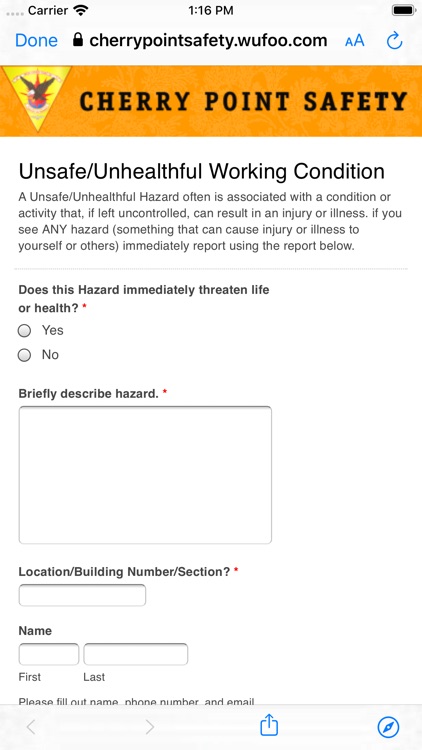 Cherry Point Safety screenshot-7