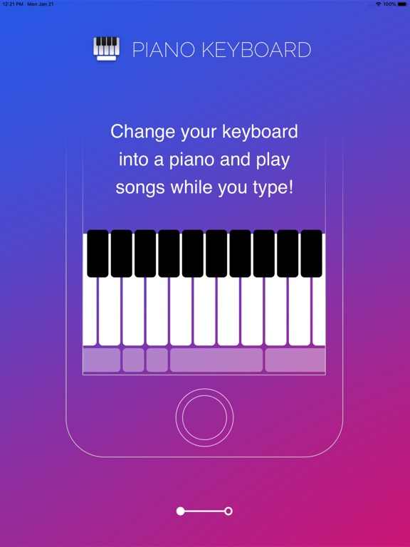 Screenshot #4 pour Piano Keyboard - Typing Music