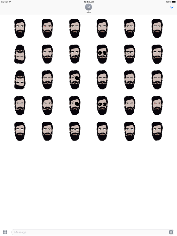 Screenshot #6 pour BearedEmojiPro