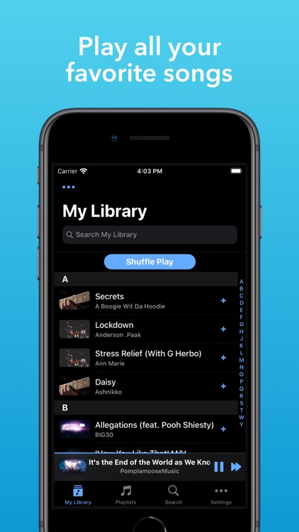 Musicana - Music Streaming