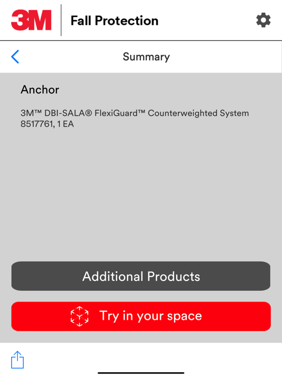 Fall Protection Configurator iPad screenshot 6 - Utilities app