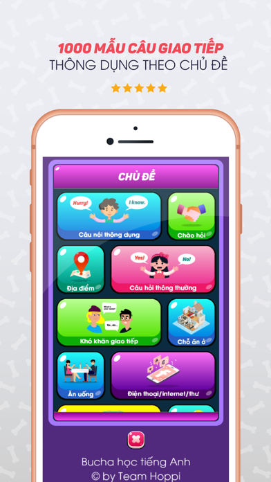 Bucha học Tiếng Anh - English Screenshot